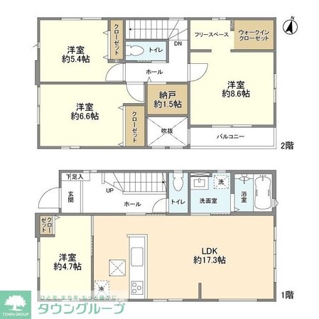 Kolet見沼南中野#16の物件間取画像